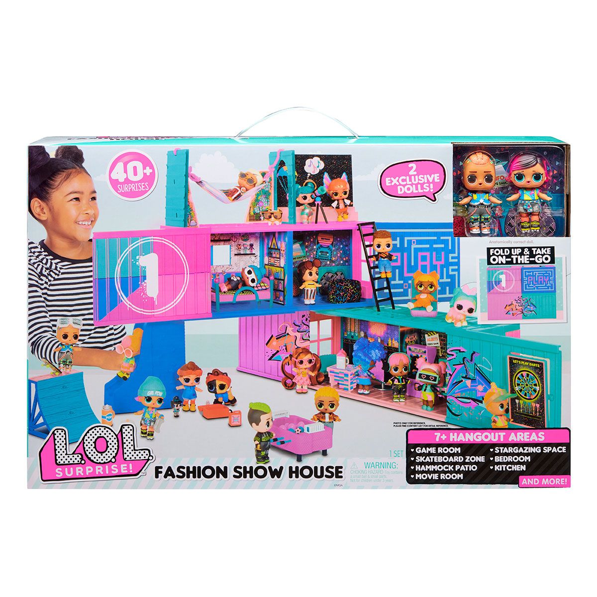 Ігровий набір LOL Surprise Fashion show Стильний будинок (586050)