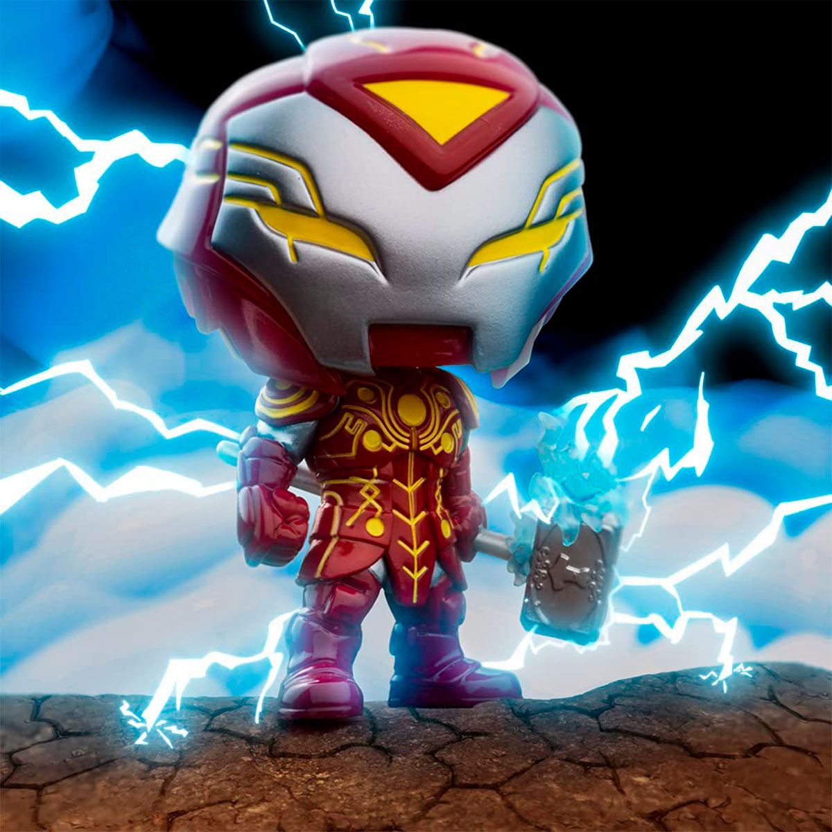 Ігрова фігурка Funko Pор Bobble Avangers Infinity Warps Залізний молот (52005)