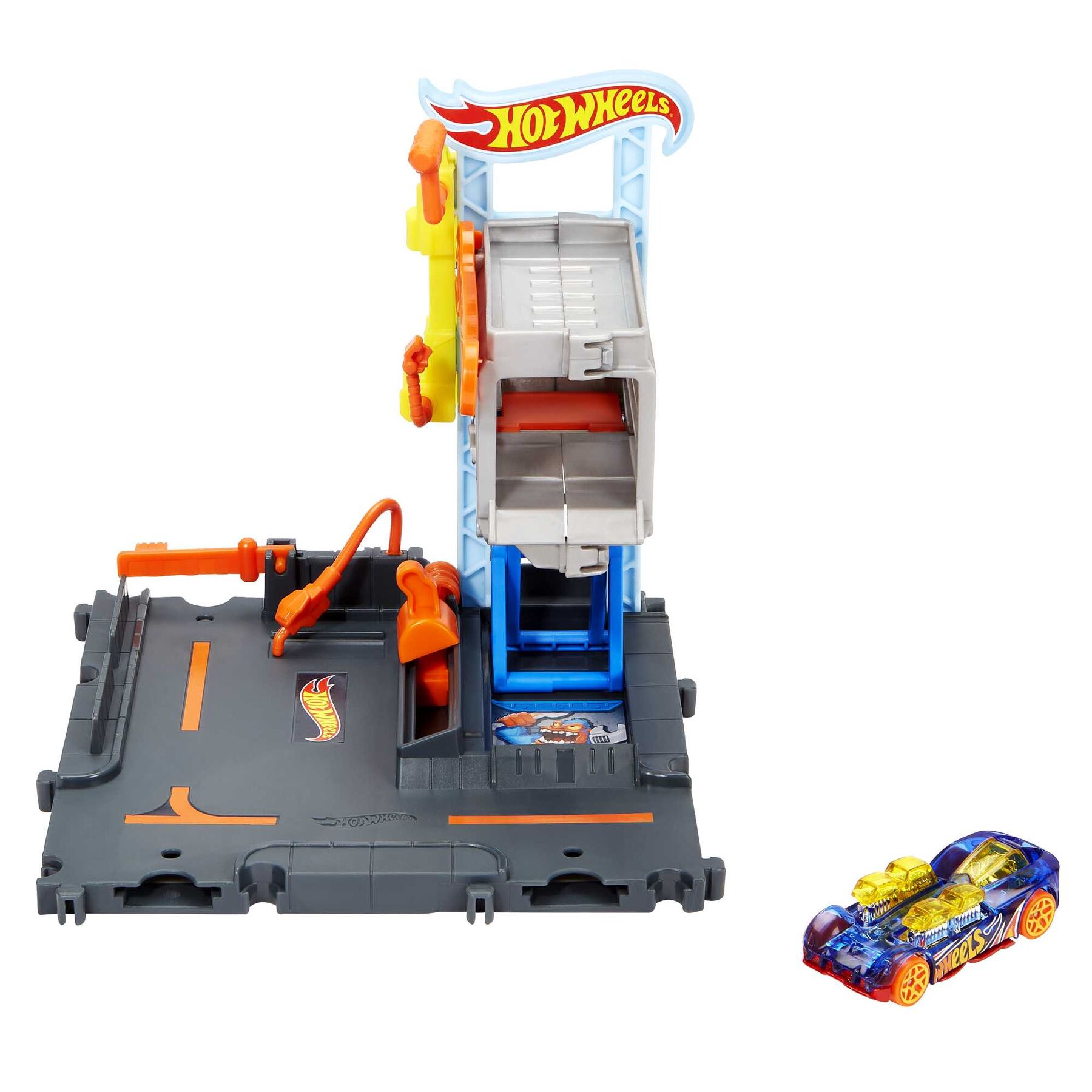 Ігровий набір Hot Wheels Центральна автомайстерня (HDR25)