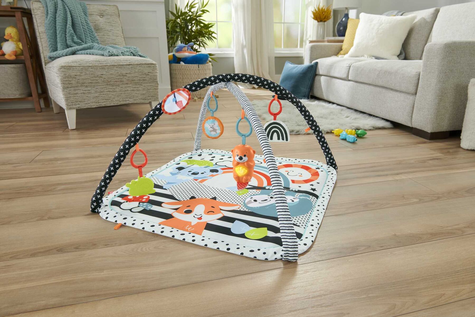 Розвивальний килимок  Fisher-Price Веселі розваги 3 в 1 (HBP41)