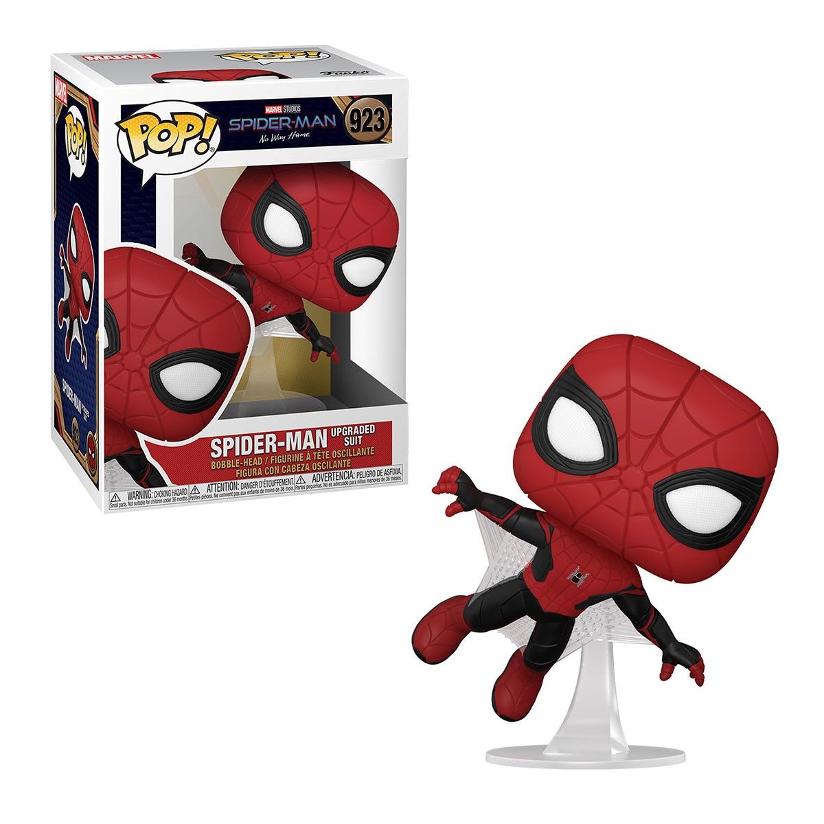 Ігрова фігурка FUNKO POP! серії "Людина-Павук:Немає шляху додому"-ЛЮДИНА-ПАВУК (покращений костюм)