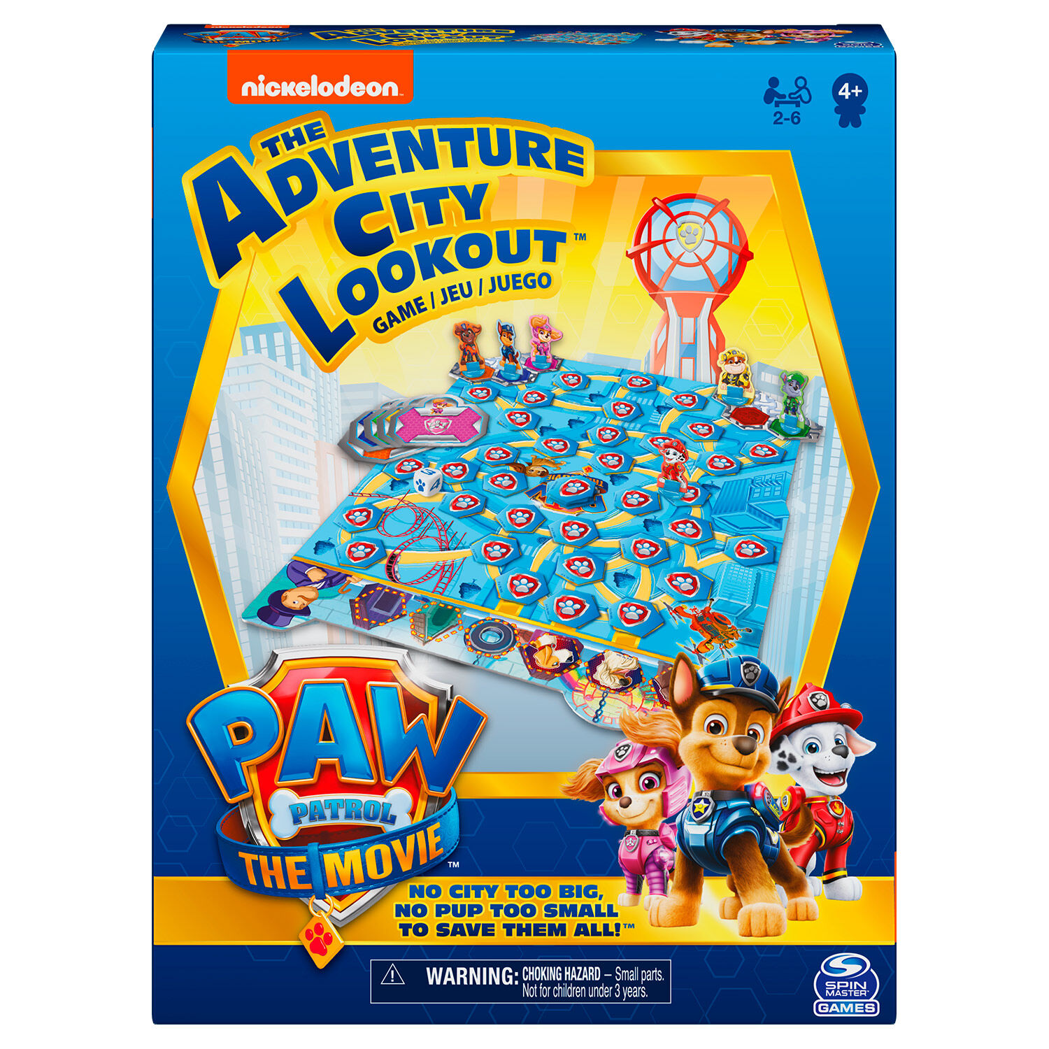 Настільна гра Spin Master Paw Patrol Врятуй місто пригод (SM98533/6062265)