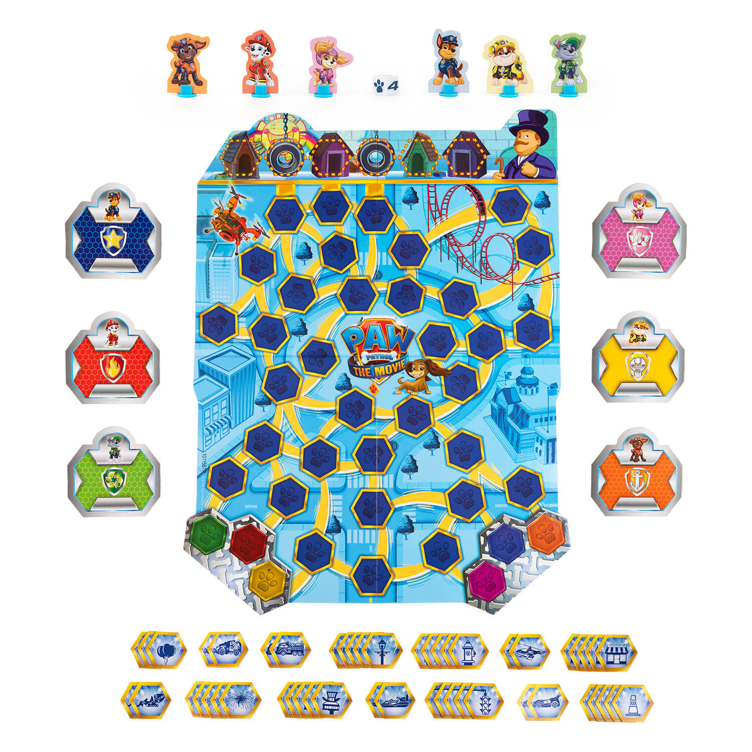 Настільна гра Spin Master Paw Patrol Врятуй місто пригод (SM98533/6062265)
