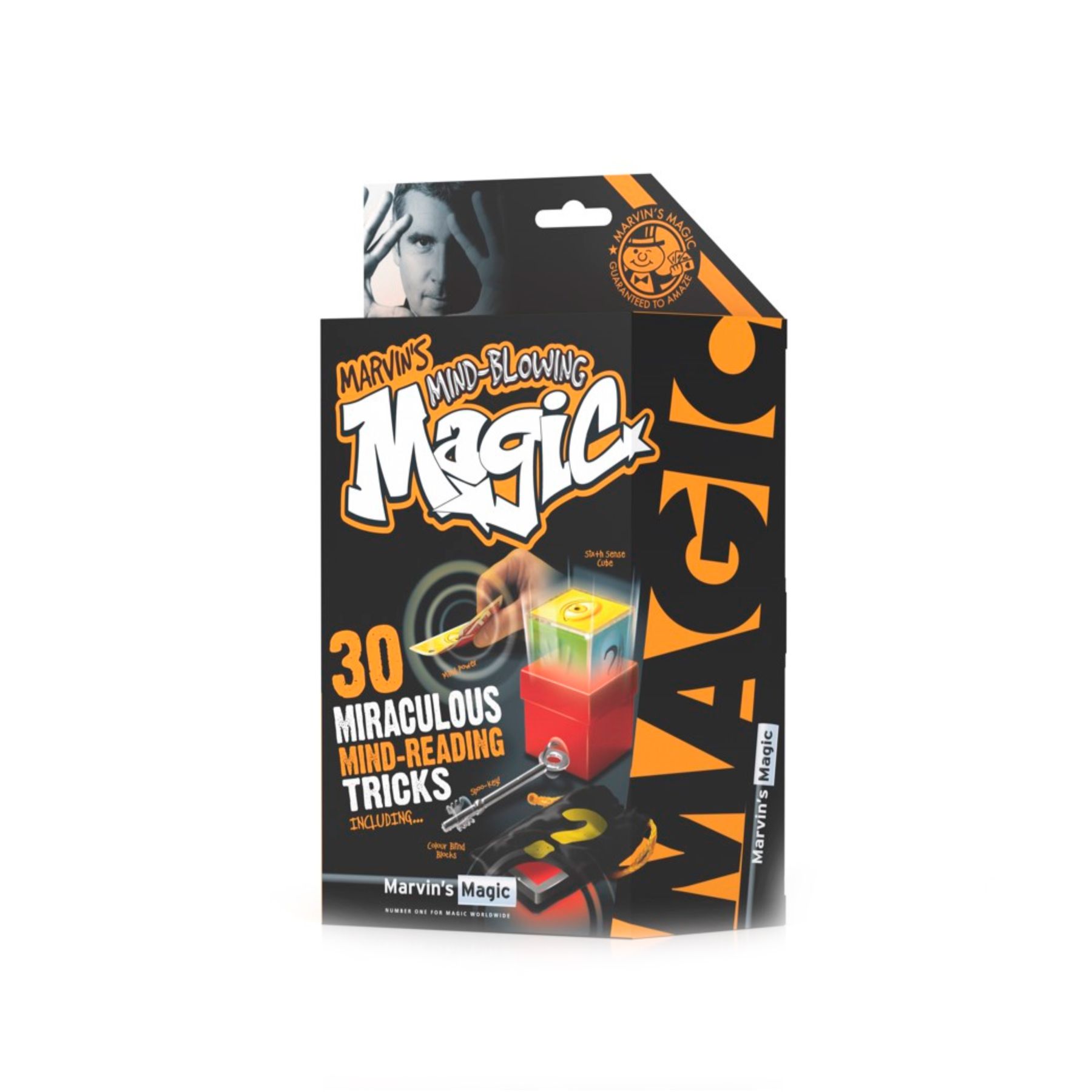 Набір фокусів Marvin's Magic Приголомшлива магія 30 дивовижних фокусів з читання думок (MMB5726)