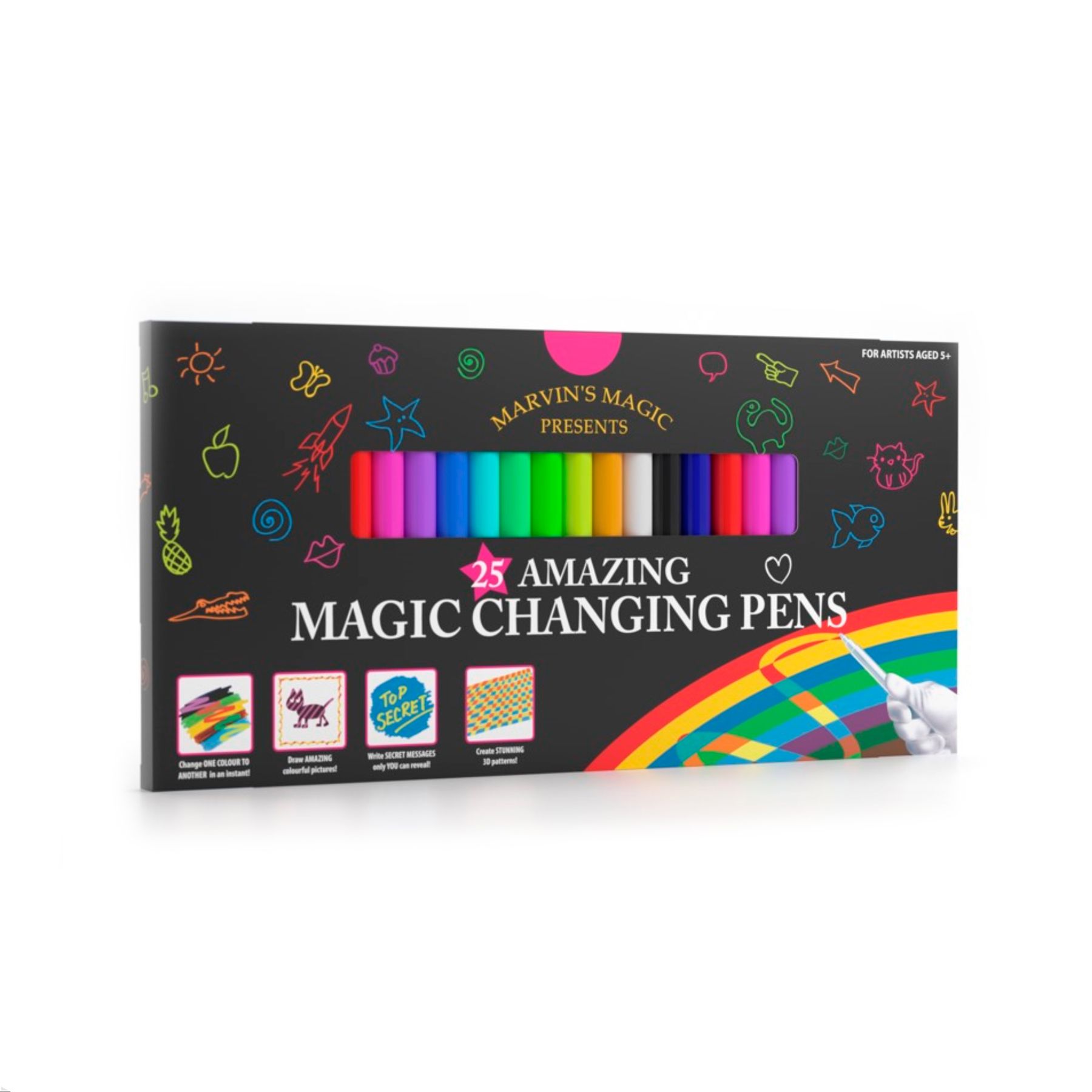 Набір фломастерів Marvin′s Magic 25 шт (MMPEN25)