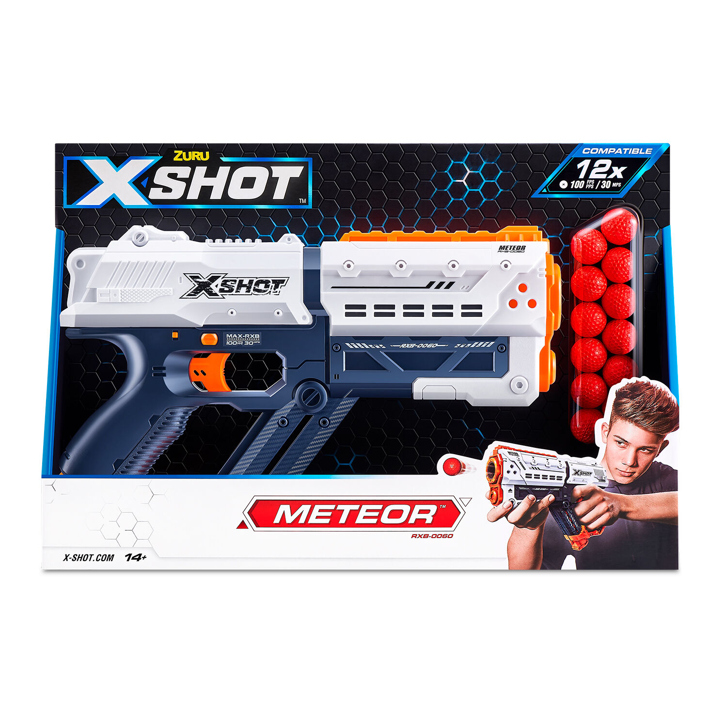 Швидкострільний бластер X-Shot Excel new chaos Meteor (36282R)