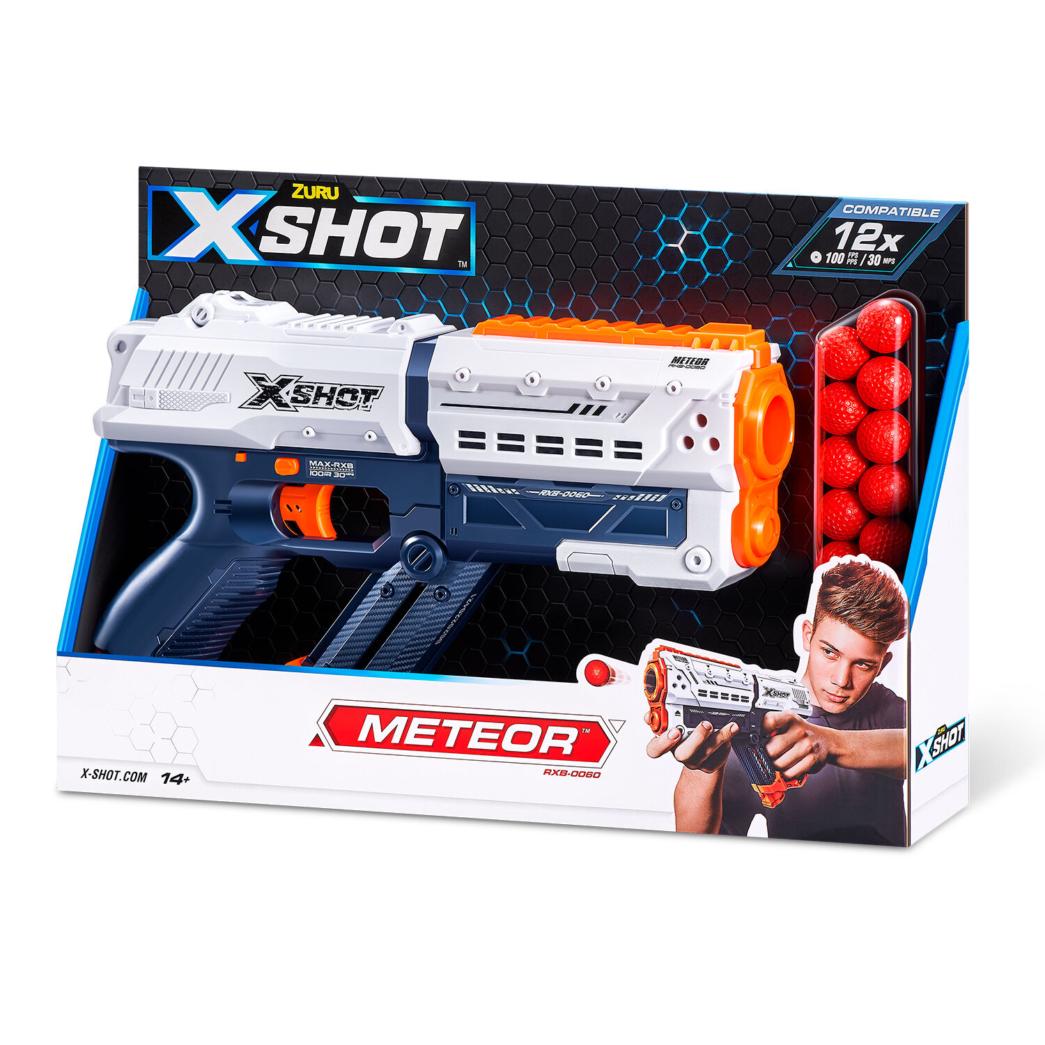 Швидкострільний бластер X-Shot Excel new chaos Meteor (36282R)