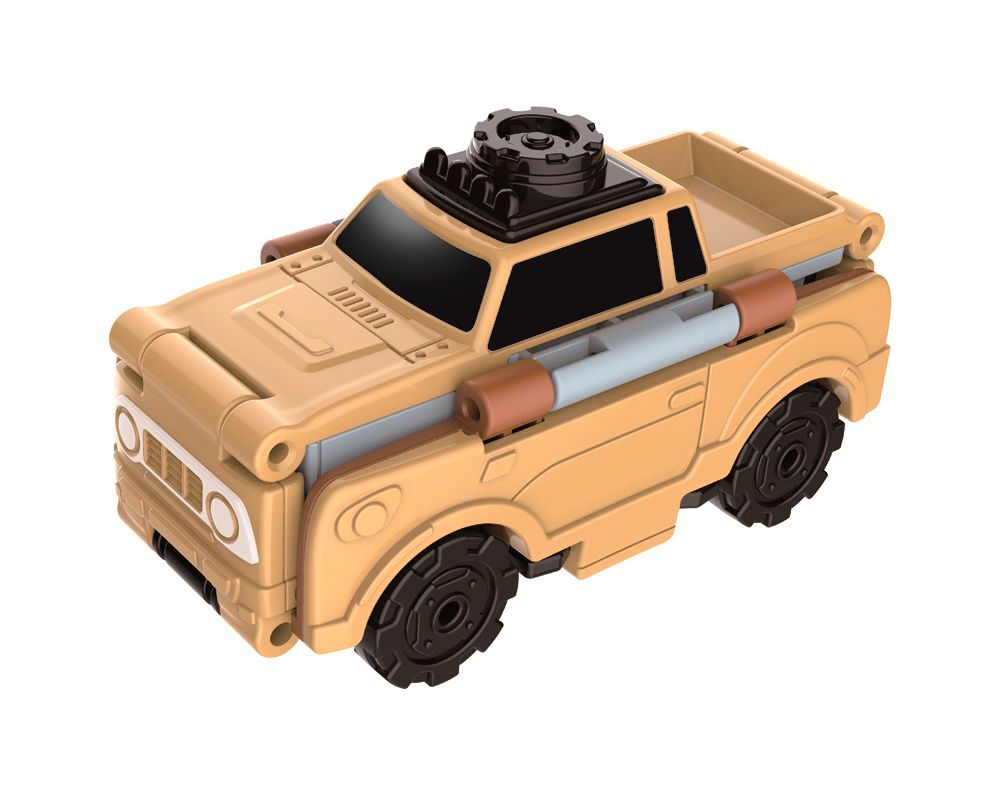 Машинка-трансформер Flip Cars Парадна вантажівка і Автоцистерна 2 в 1 (EU463875-28)