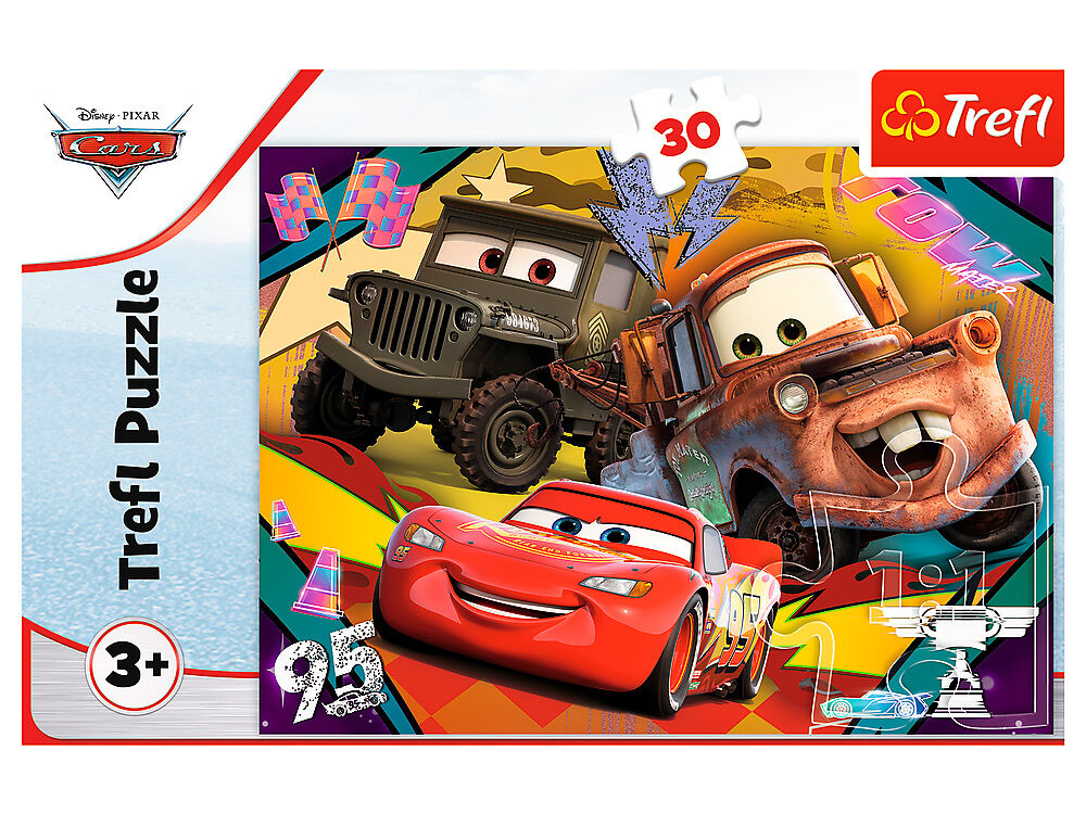 Пазли Trefl Швидкісні машини 30 елементів (18293)