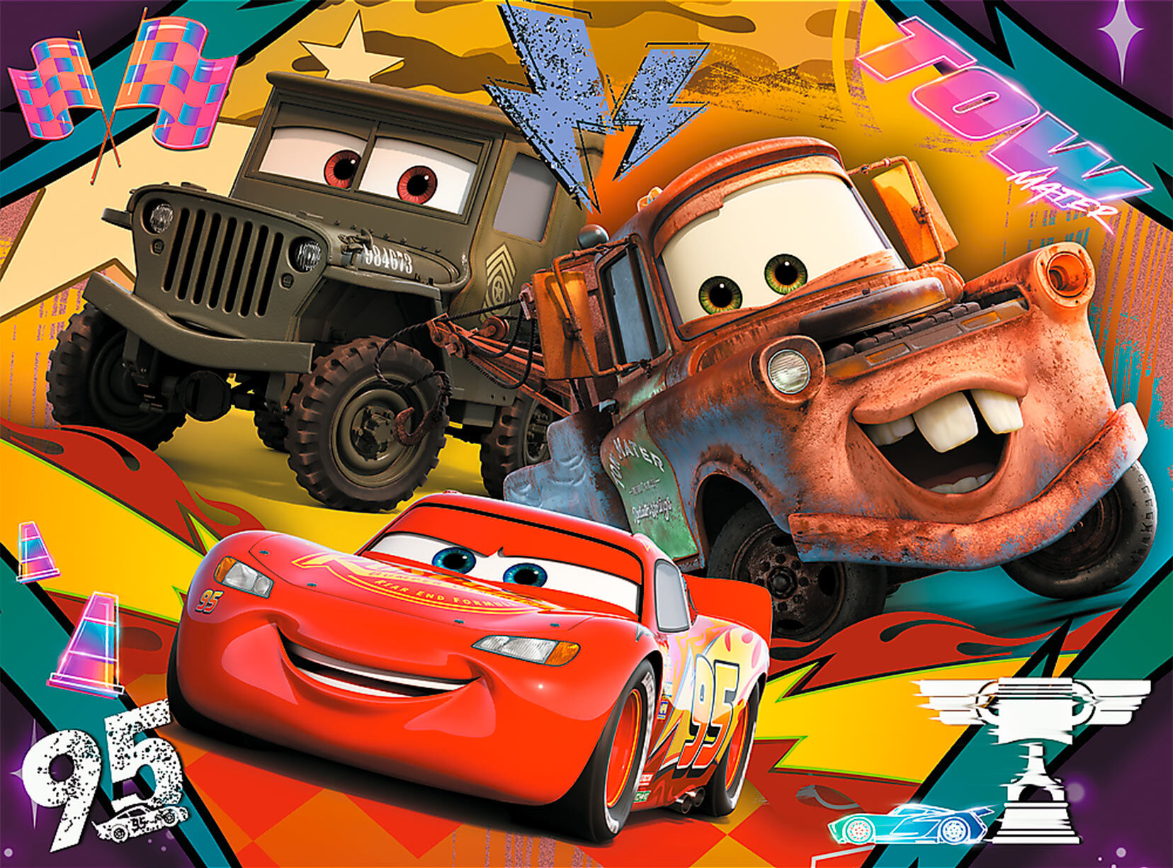 Пазли Trefl Швидкісні машини 30 елементів (18293)