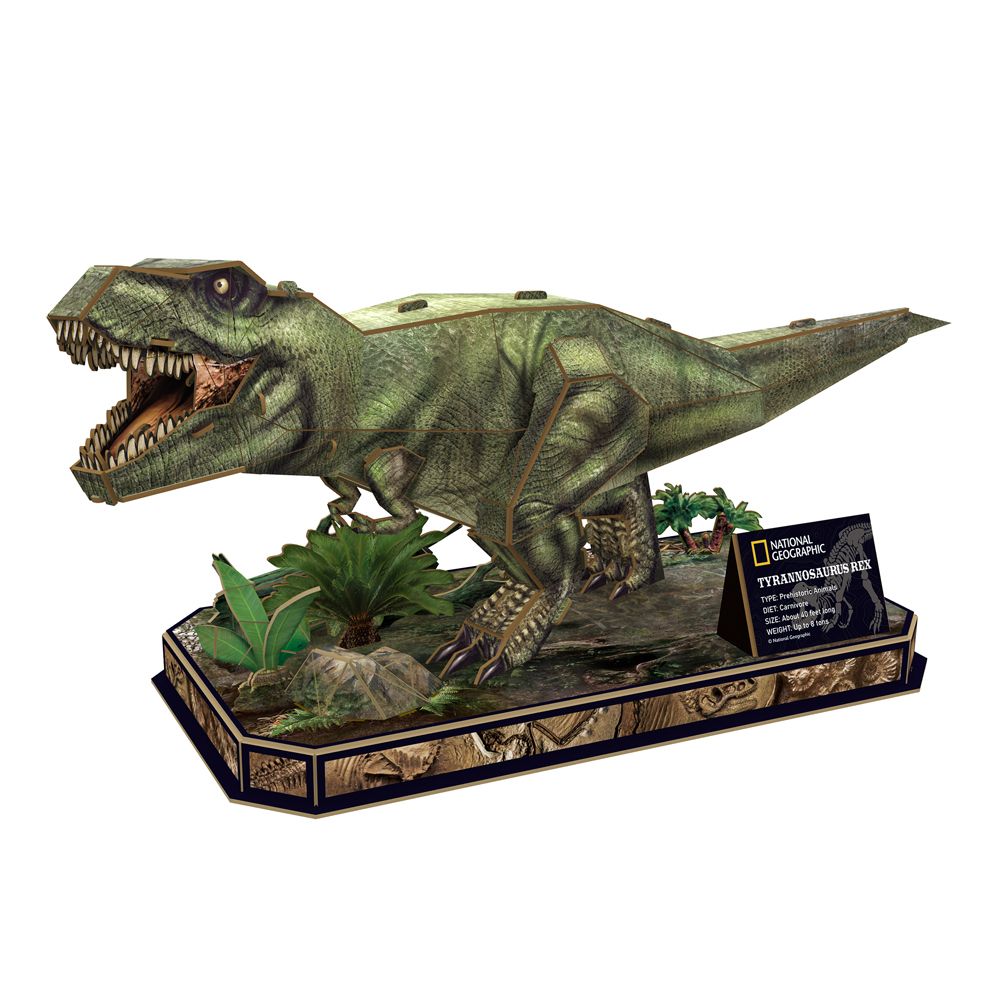 Тривимірний пазл CubicFun National Geographic Dino Тиранозавр Рекс (DS1051h)