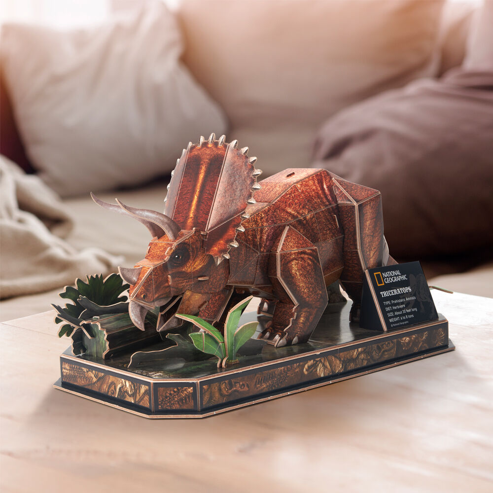 Тривимірний пазл CubicFun National Geographic Dino Трицератопс (DS1052h)