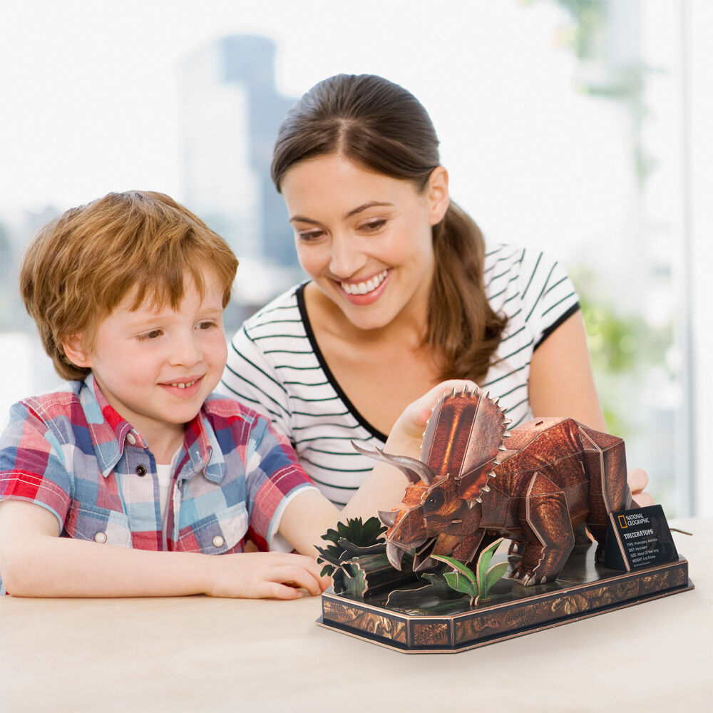 Тривимірний пазл CubicFun National Geographic Dino Трицератопс (DS1052h)