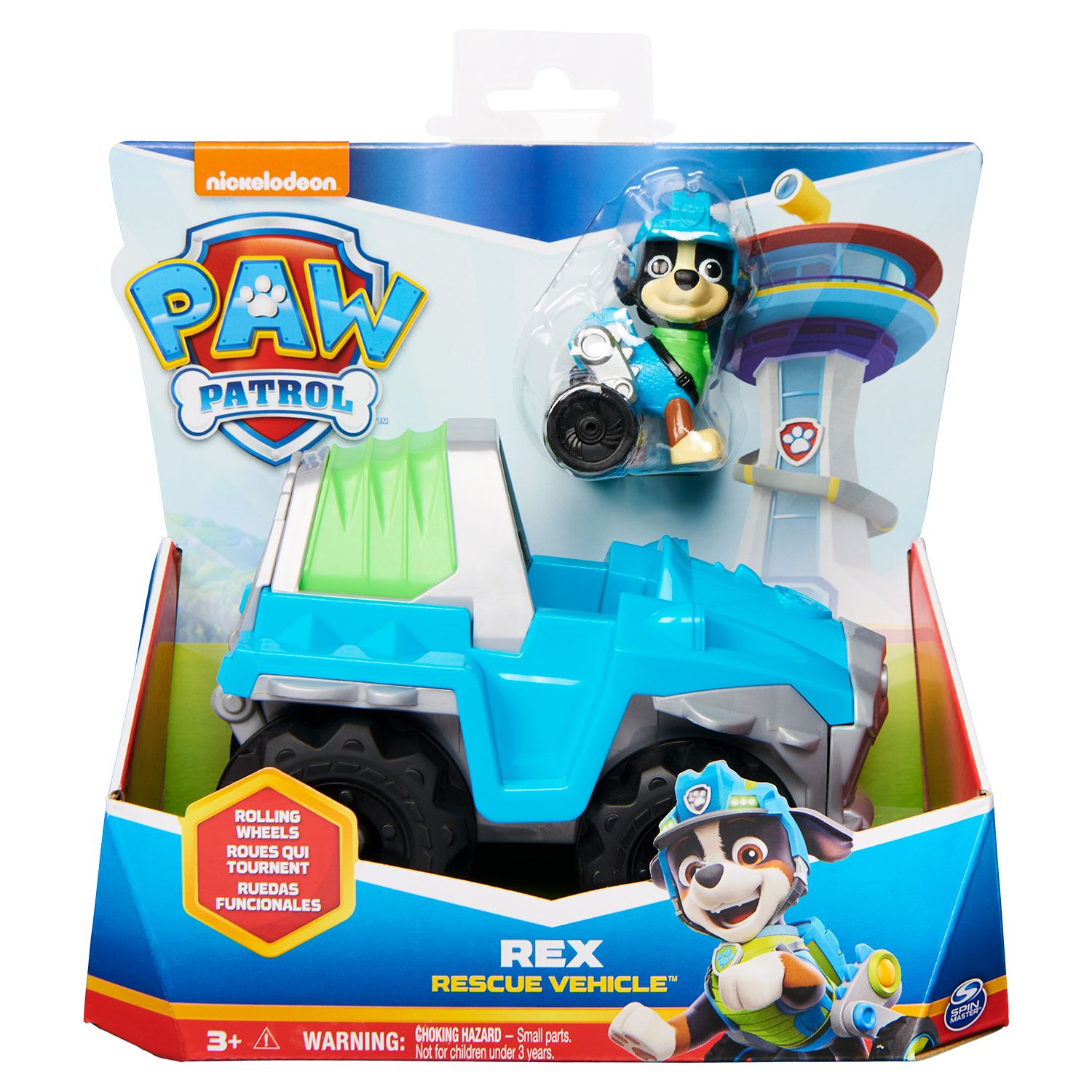 Ігровий набір Paw Patrol Базовий рятівний автомобіль з Рексом (SM16775/2886)