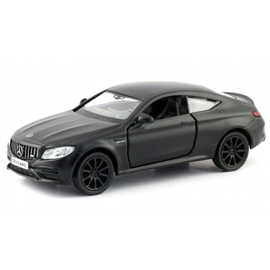 Автомодель Uni-Fortune Mercedes Benz C63 S AMG coupe 2019 чорна 1:36 (554987M)