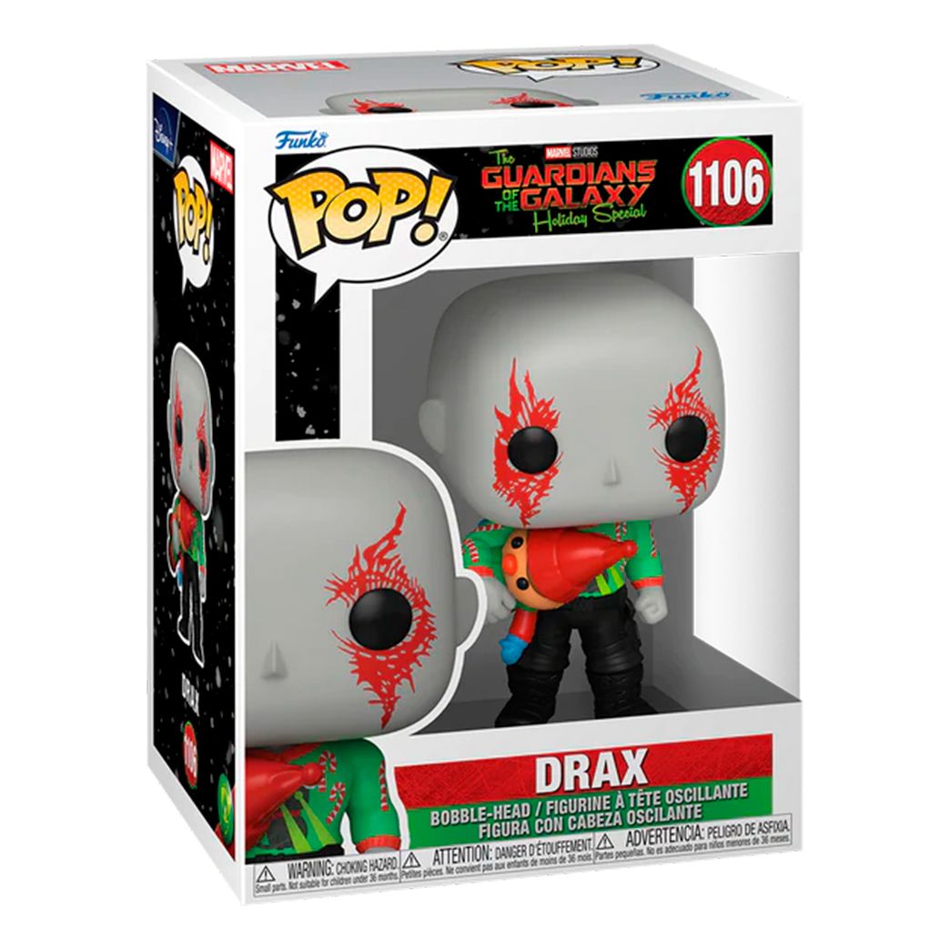 Фігурка Funko Pop Guardians of the Galaxy Holiday special Дракс (64330)
