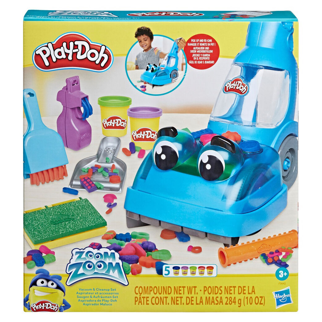 Набір для ліплення Play-Doh Пилосос Zoom Zoom (F3642)