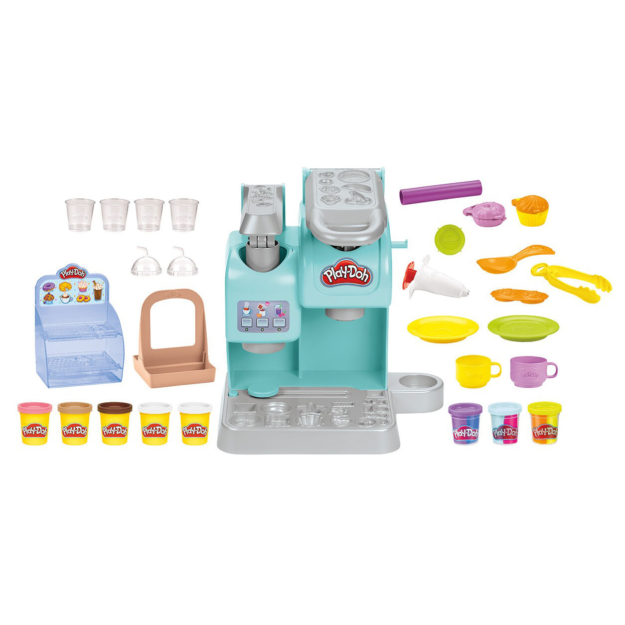 Набір для ліплення Play-Doh Kitchen Creations Супер кольорове кафе (F5836)