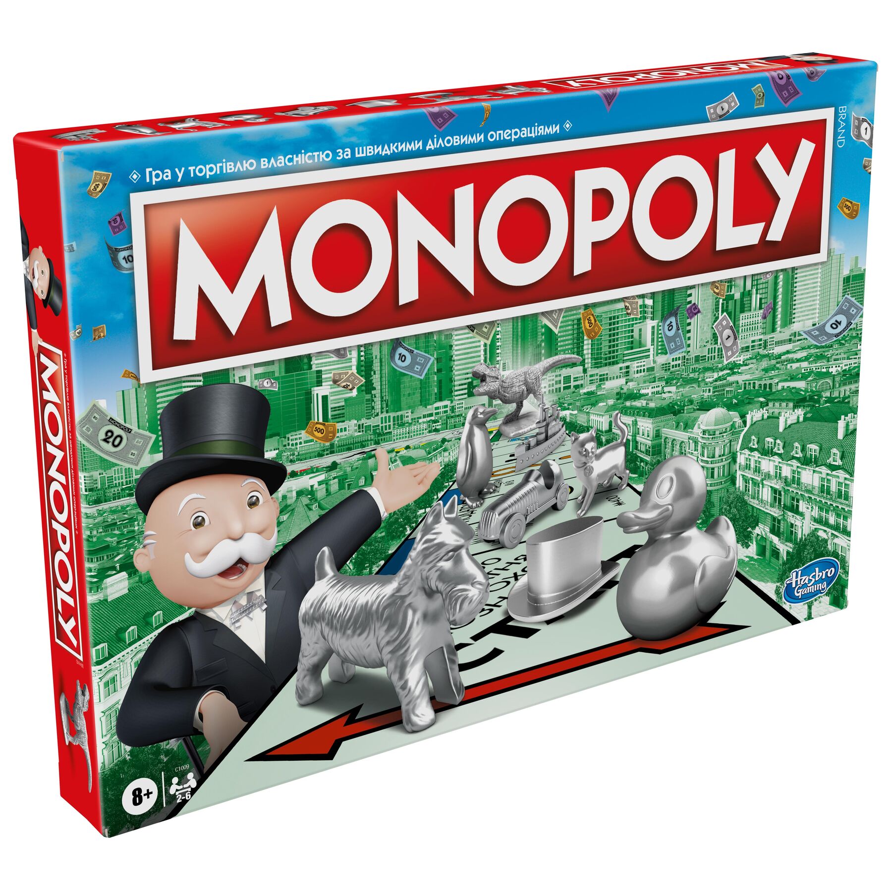 Гра настільна ​Hasbro Gaming Монополія класична (C1009E75)