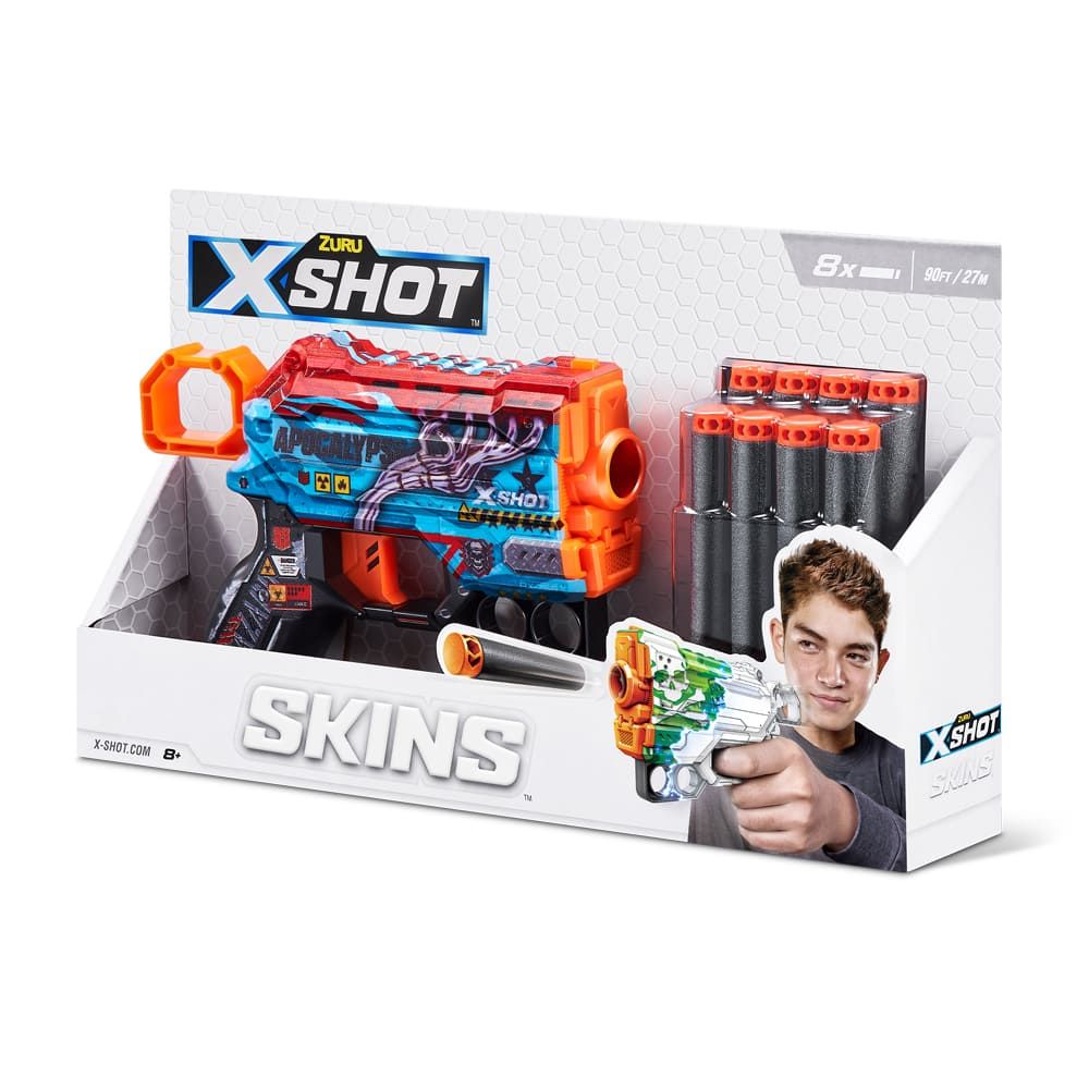 Швидкострільний бластер X-Shot Skins Menace Apocalypse (36515H)