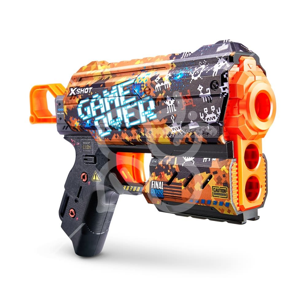 Швидкострільний бластер X-Shot Skins Flux Game Over (36516E)