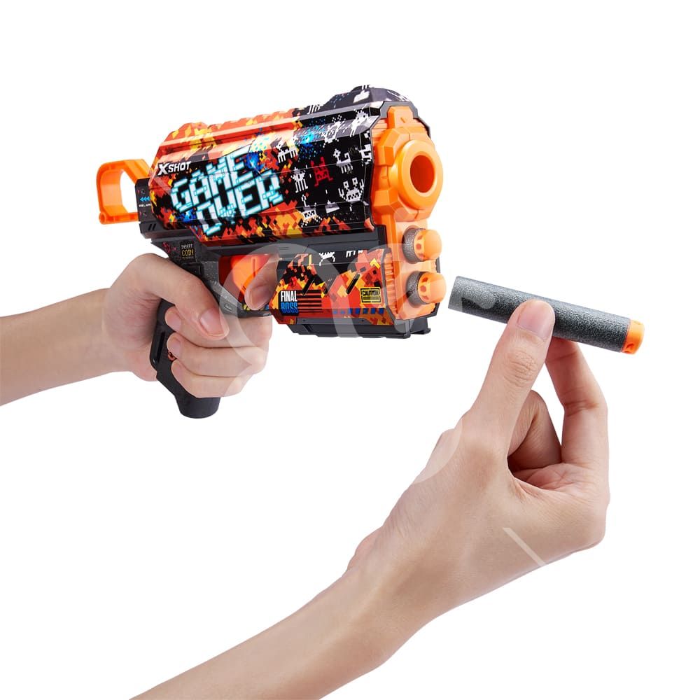 Швидкострільний бластер X-Shot Skins Flux Game Over (36516E)