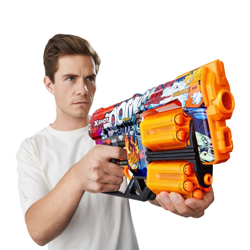 Швидкострільний бластер X-Shot Skins Dread Boom (36517A)