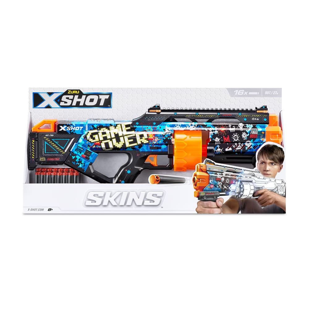 Швидкострільний бластер X-Shot Skins Last Stand Game Over (36518A)