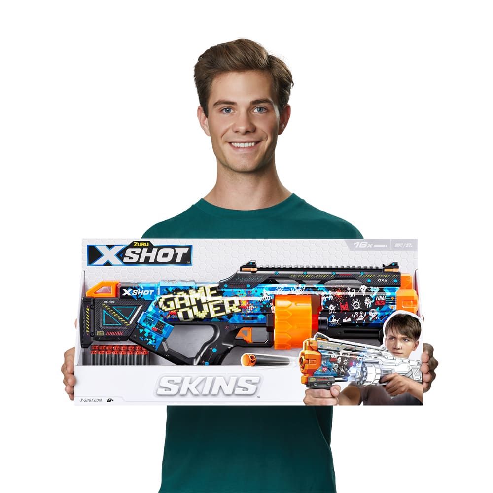 Швидкострільний бластер X-Shot Skins Last Stand Game Over (36518A)