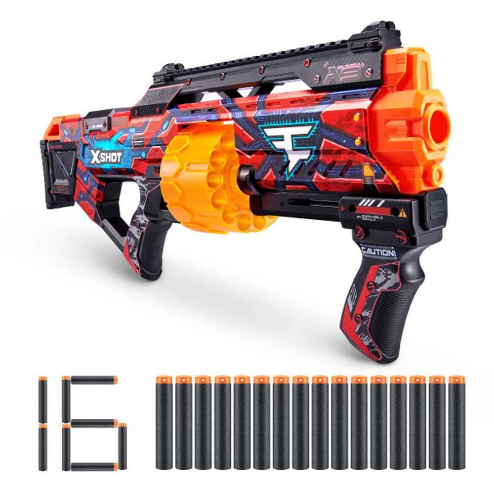 Швидкострільний бластер X-Shot Skins Last Stand Faze (36518H)