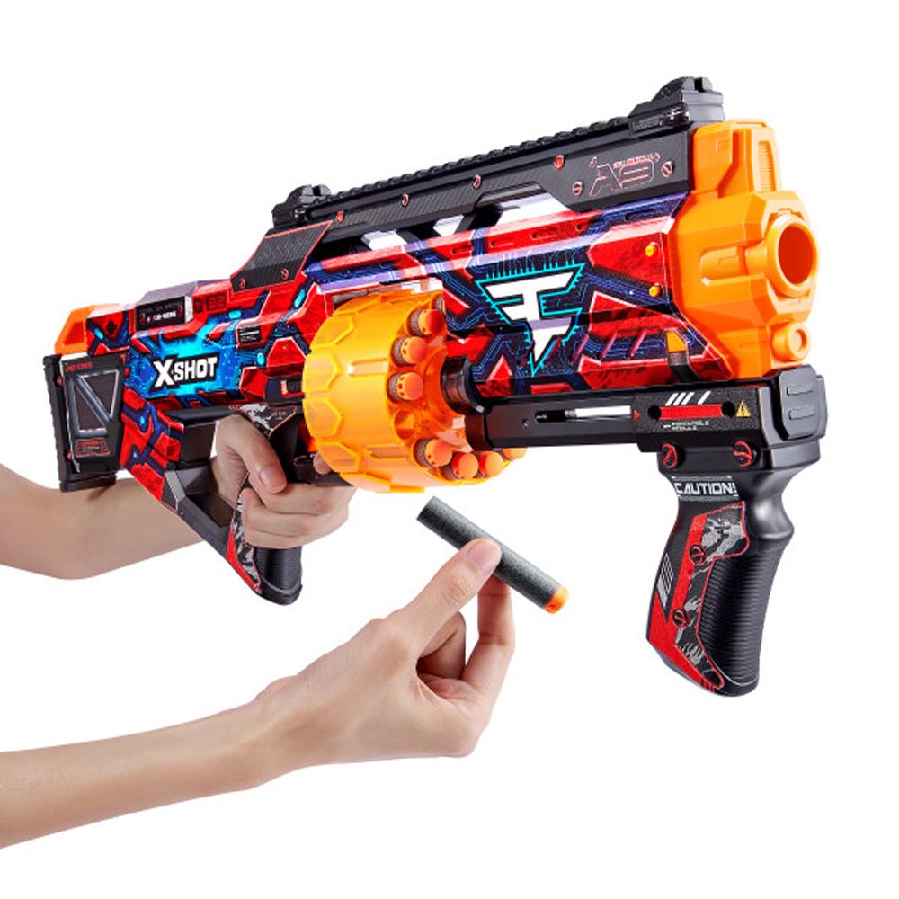 Швидкострільний бластер X-Shot Skins Last Stand Faze (36518H)