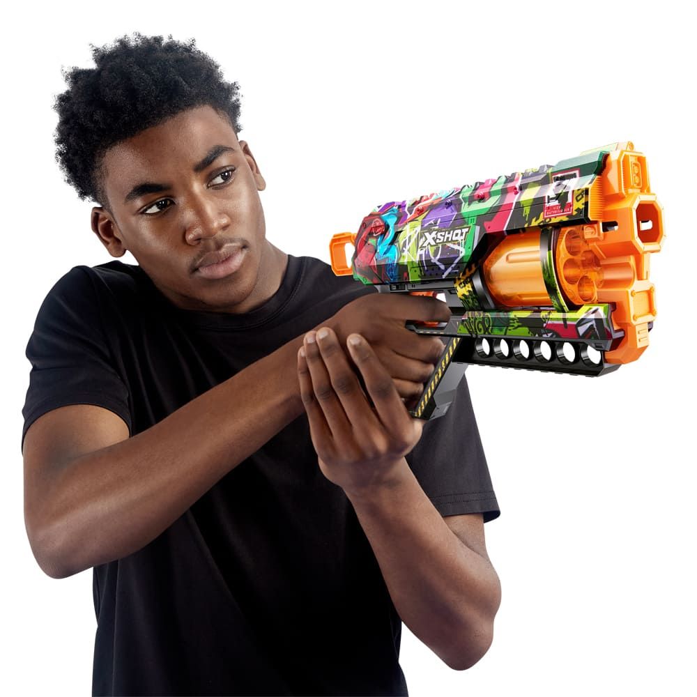 Швидкострільний бластер X-Shot Skins Griefer Graffiti (36561G)