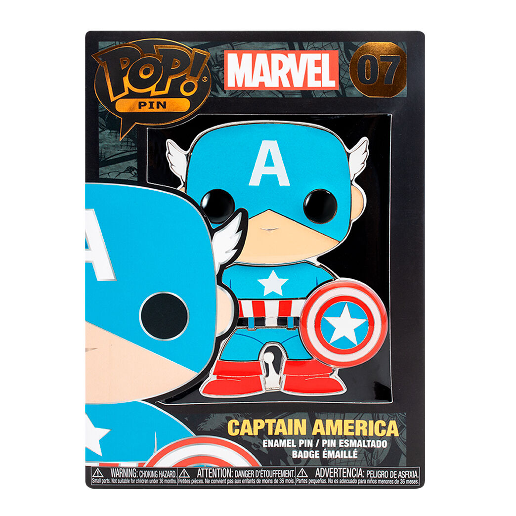 Пін Funko Pop Marvel Капітан Америка (MVPP0008)