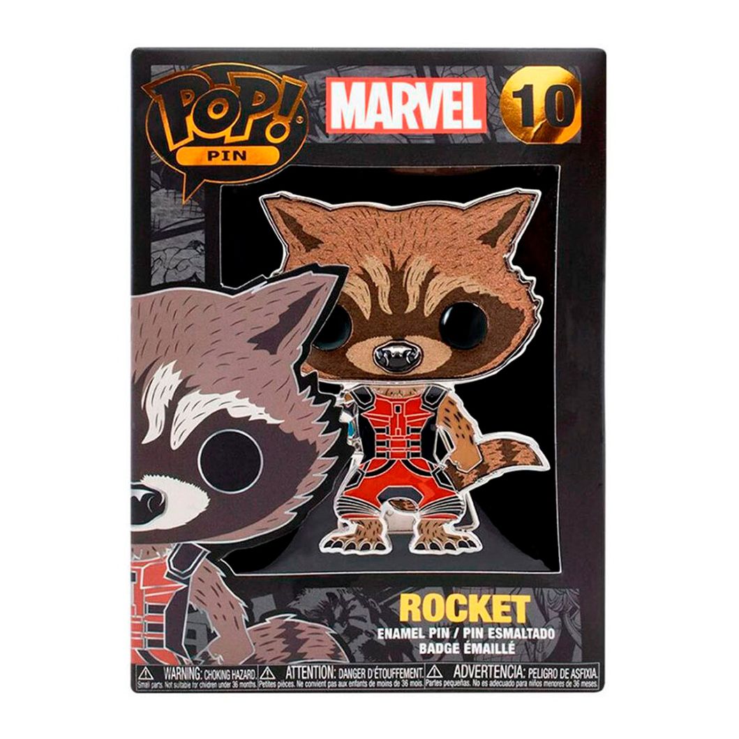 Пін Funko Pop Marvel Єнот Ракета (MVPP0011)