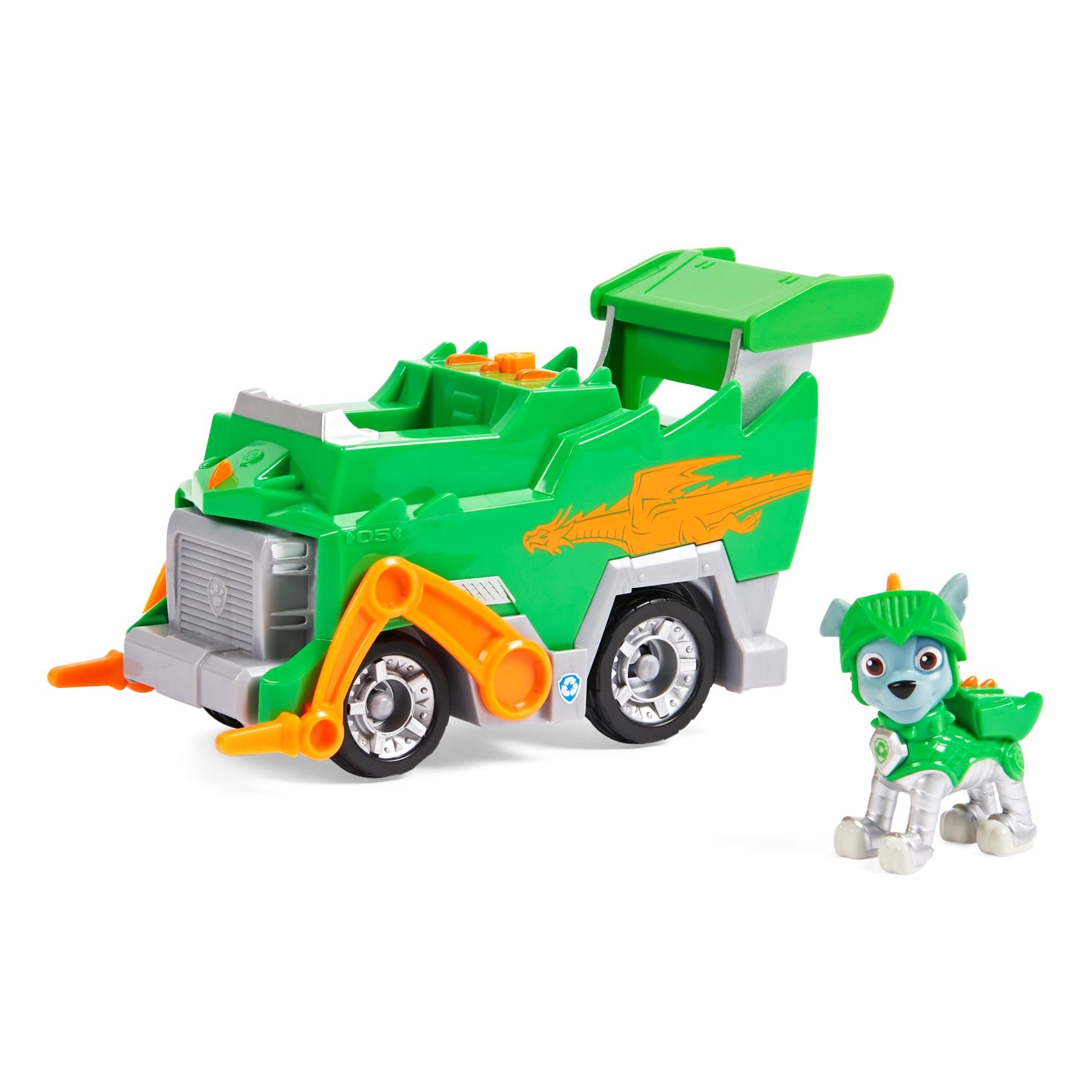 Набір Paw Patrol Лицарі Рятівний автомобіль де-люкс з водієм Роккі (SM16776/4613)