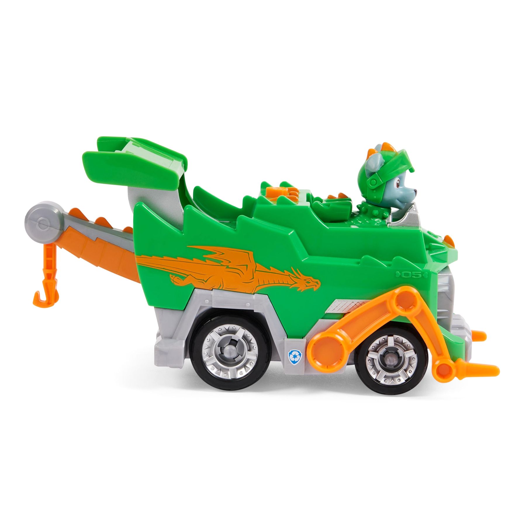 Набір Paw Patrol Лицарі Рятівний автомобіль де-люкс з водієм Роккі (SM16776/4613)