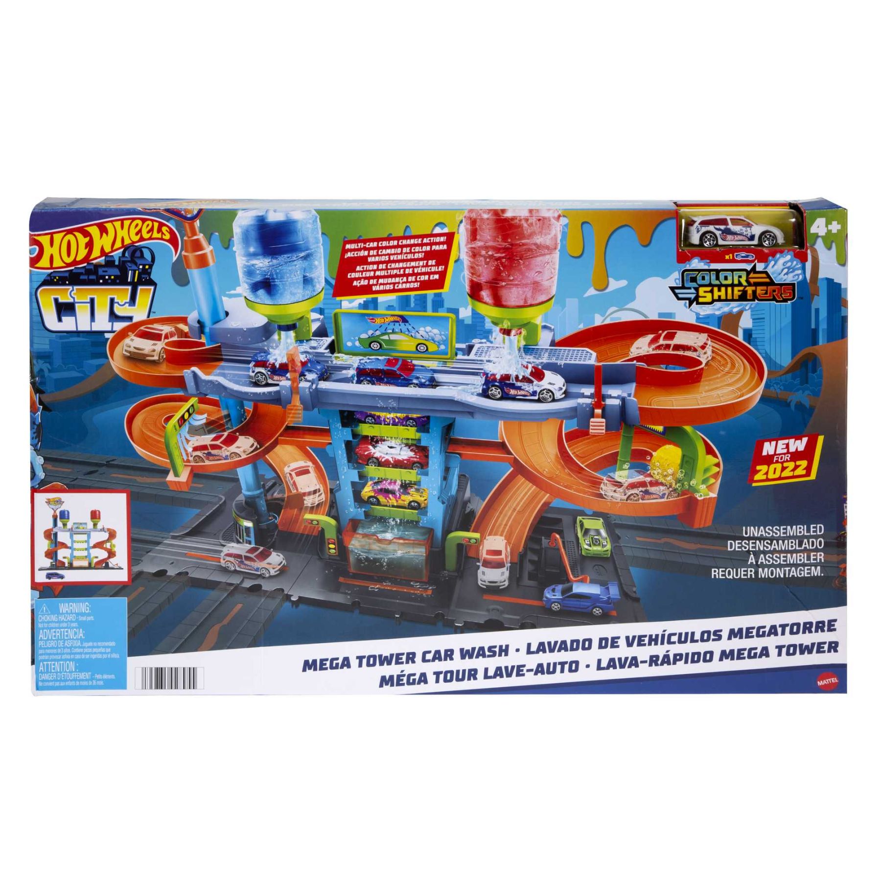 Ігровий набір Hot Wheels City Автомийка Мегавежа (HDP05)
