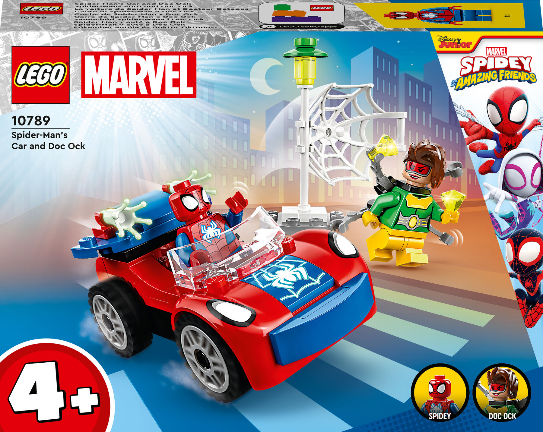 Конструктор LEGO Marvel Людина-Павук і Доктор Восьминіг (10789)