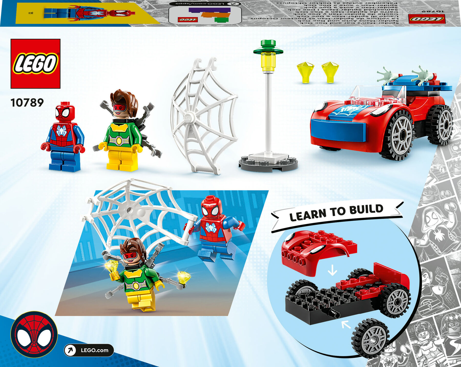 Конструктор LEGO Marvel Людина-Павук і Доктор Восьминіг (10789)