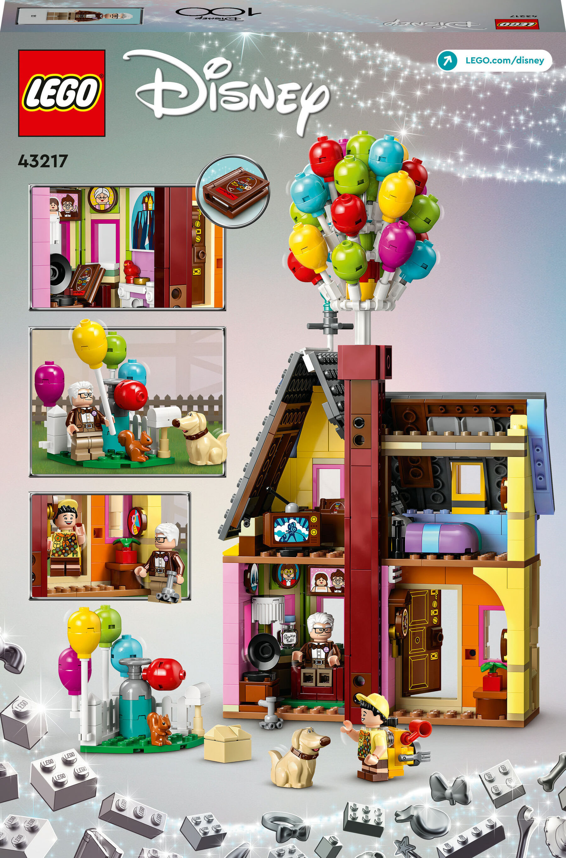 Конструктор LEGO Disney Pixar Будинок «Вперед і вгору» (43217)