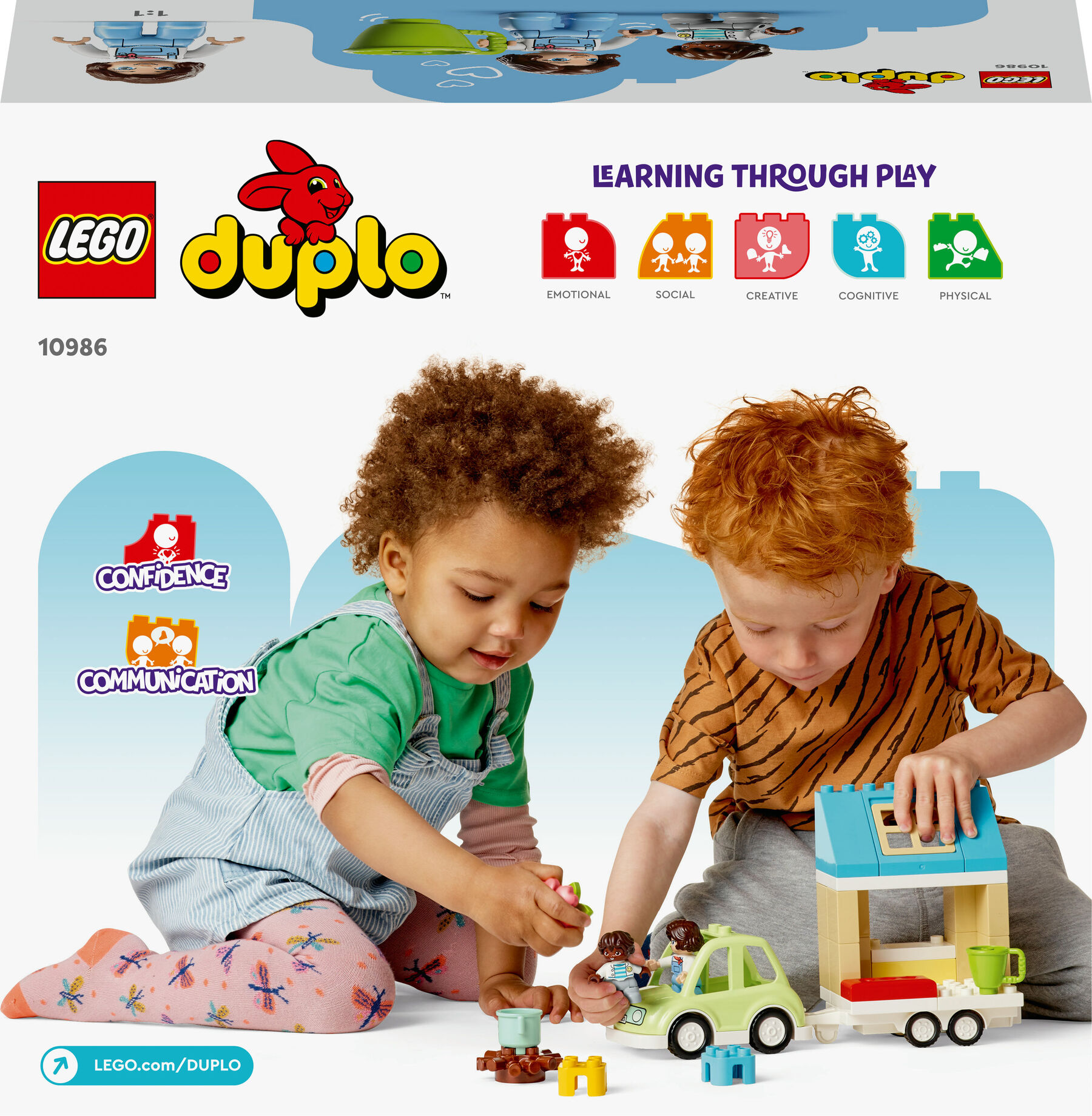 Конструктор LEGO DUPLO Сімейний будинок на колесах (10986)