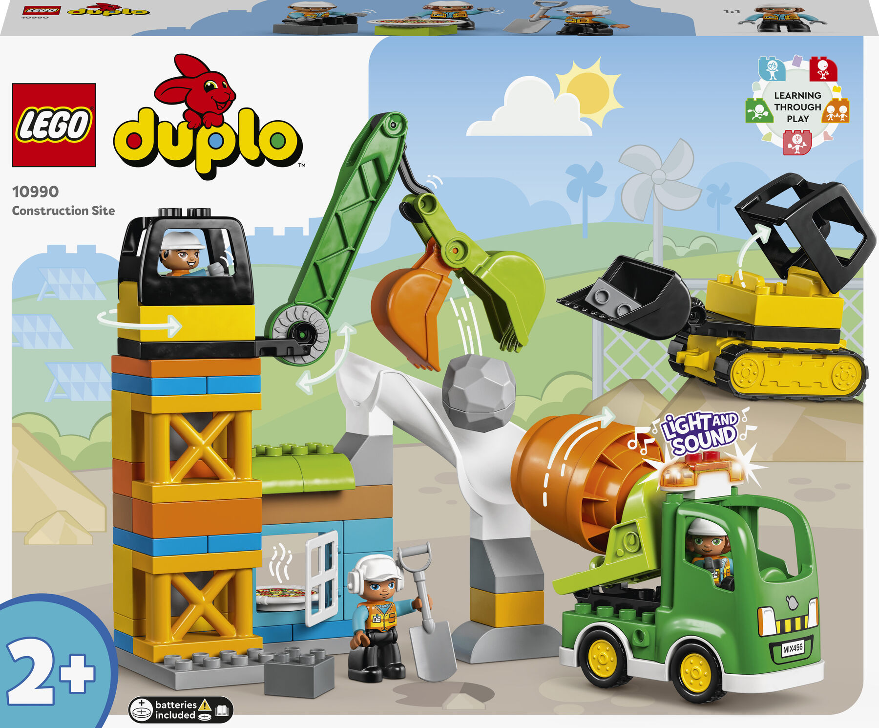 Конструктор LEGO DUPLO Будівельний майданчик (10990)