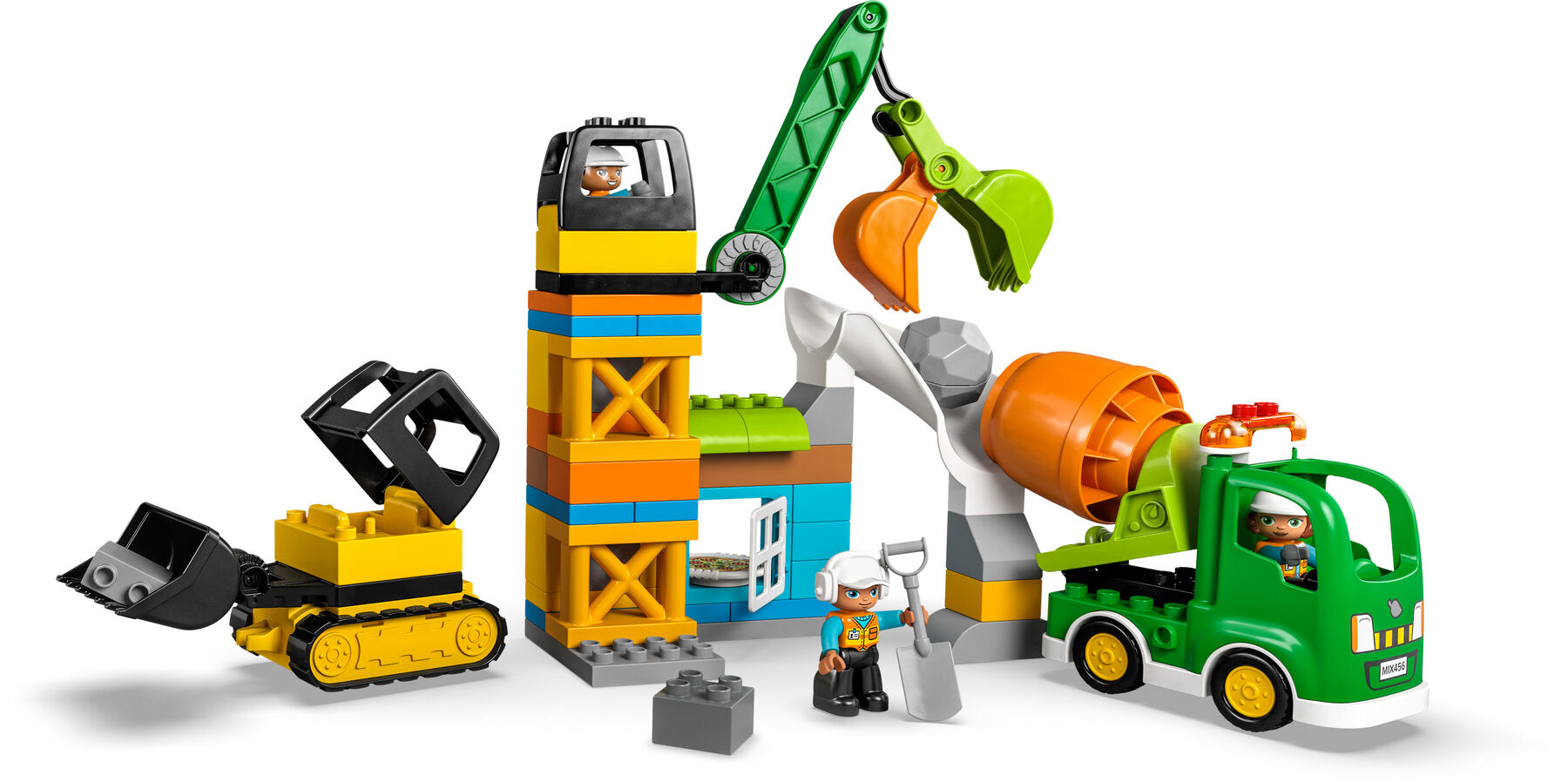 Конструктор LEGO DUPLO Будівельний майданчик (10990)