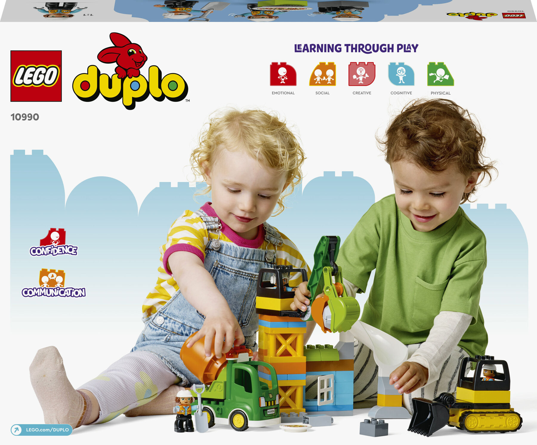 Конструктор LEGO DUPLO Будівельний майданчик (10990)