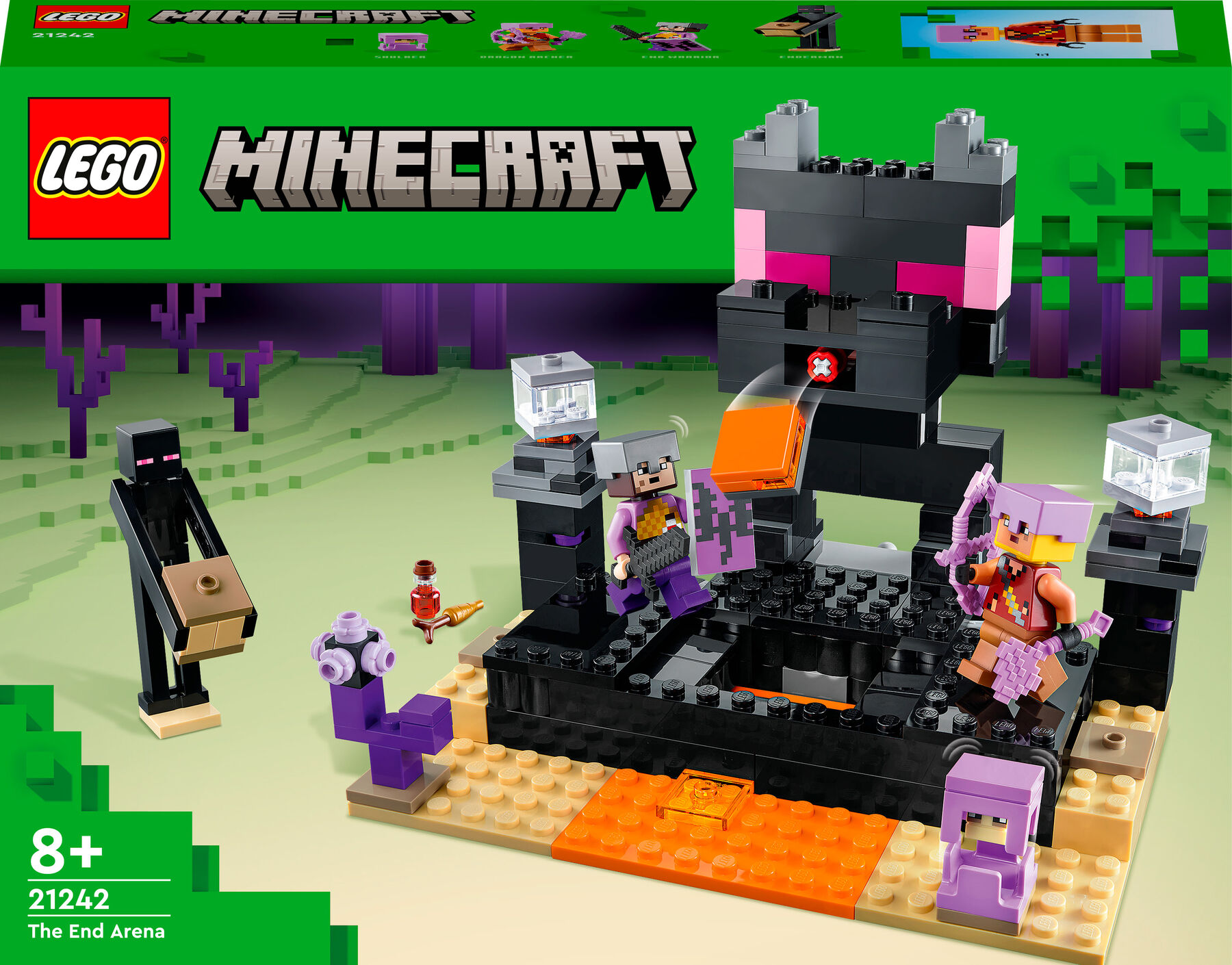 Конструктор LEGO Minecraft Кінцева арена (21242)