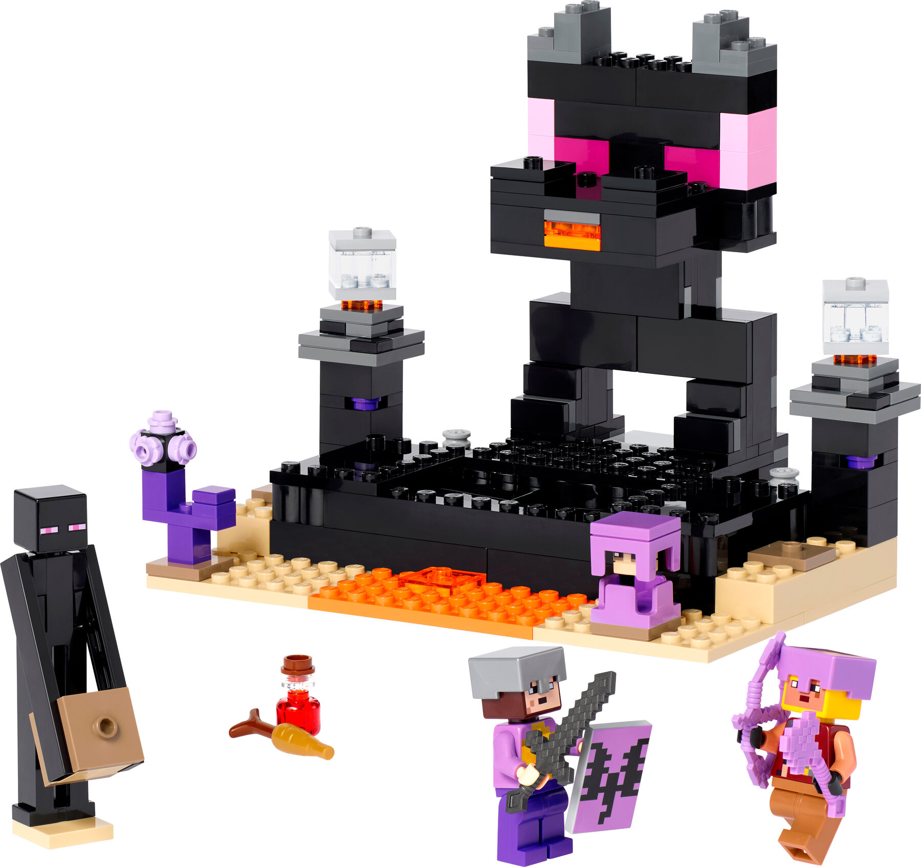 Конструктор LEGO Minecraft Кінцева арена (21242)