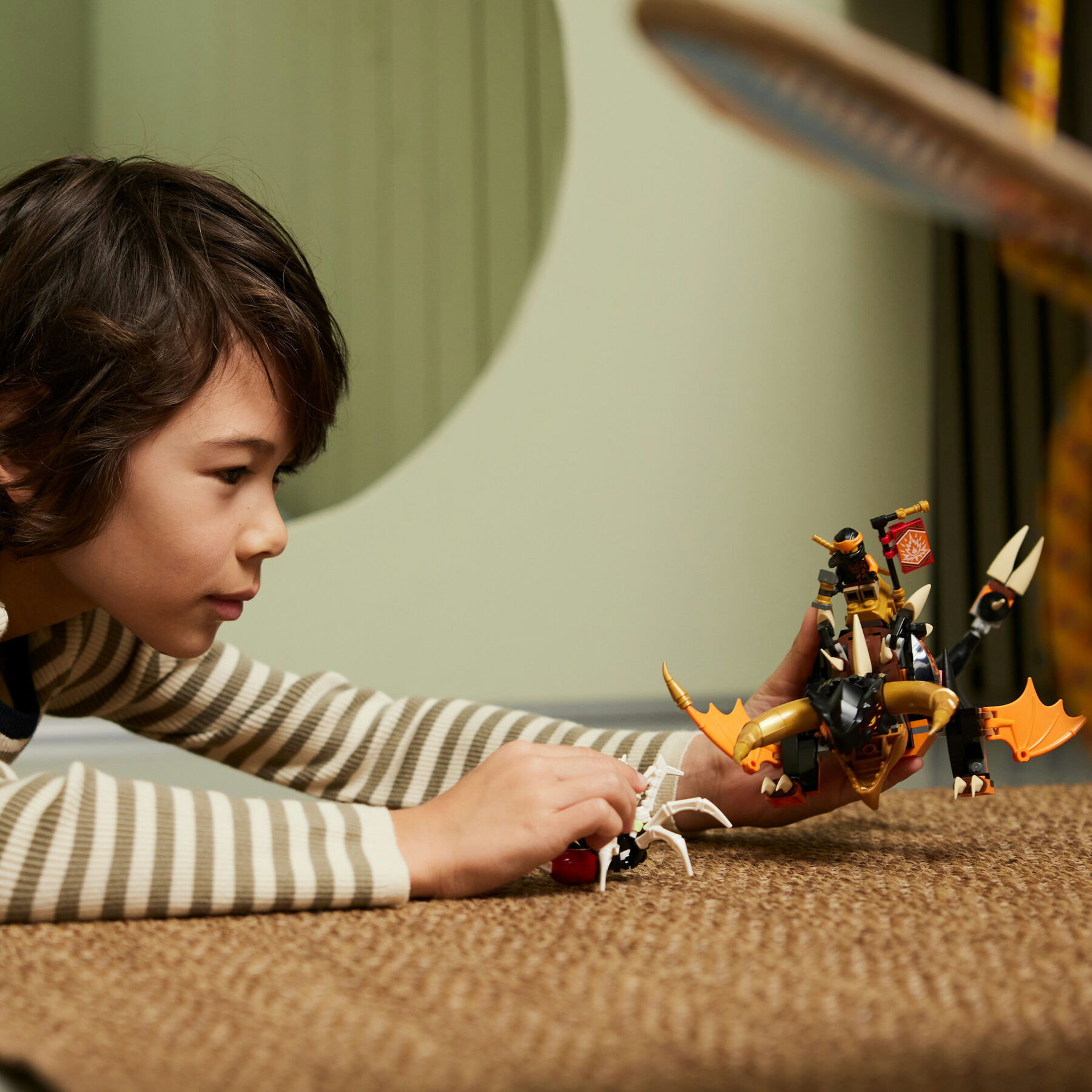 Конструктор LEGO NINJAGO Земляний дракон Коула EVO (71782)