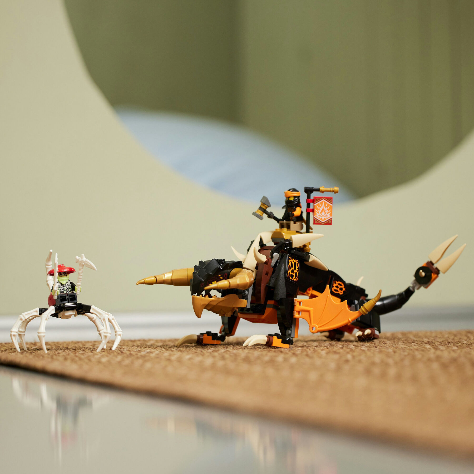 Конструктор LEGO NINJAGO Земляний дракон Коула EVO (71782)