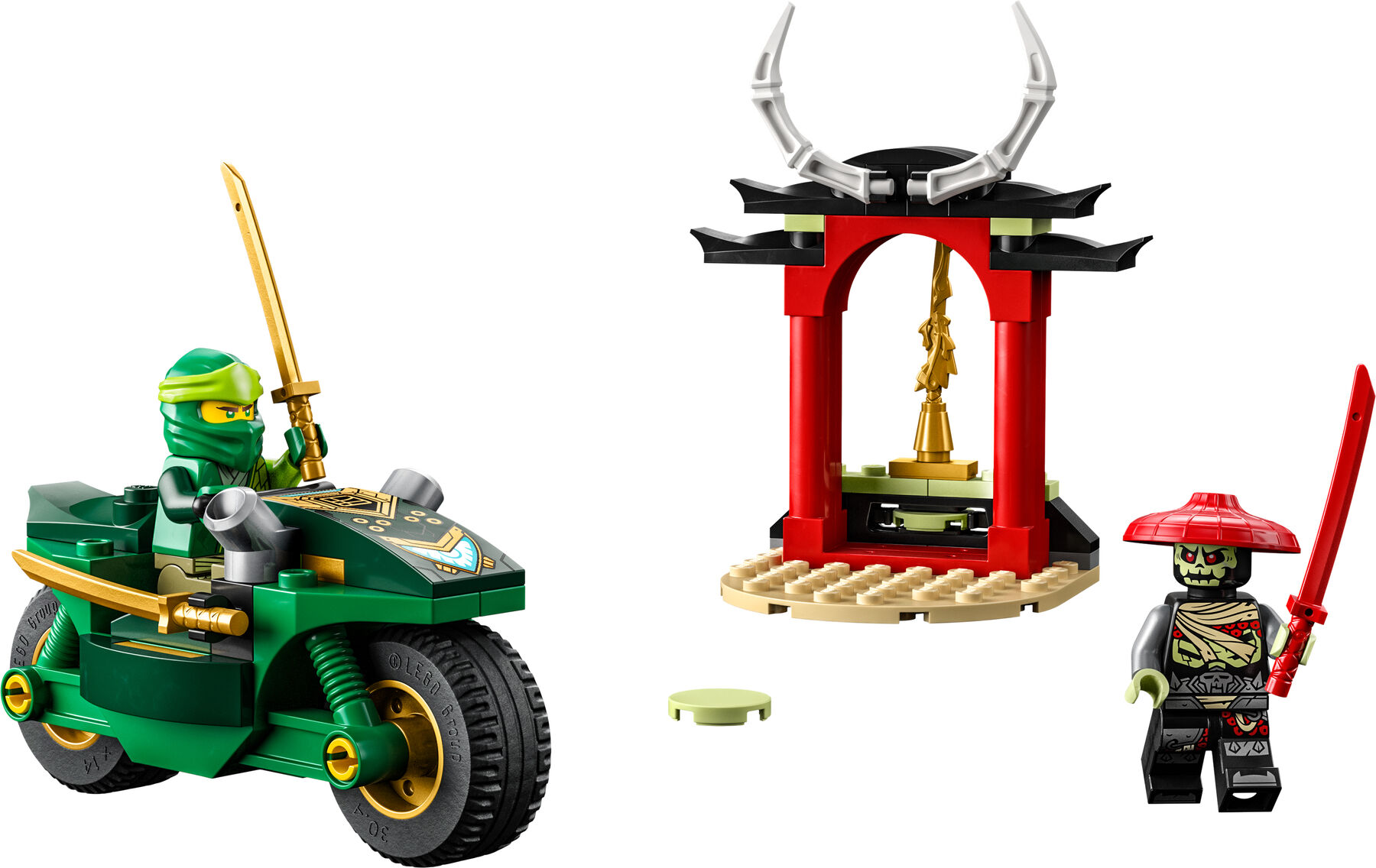 Конструктор LEGO NINJAGO Дорожній мотоцикл ніндзя Ллойда (71788)