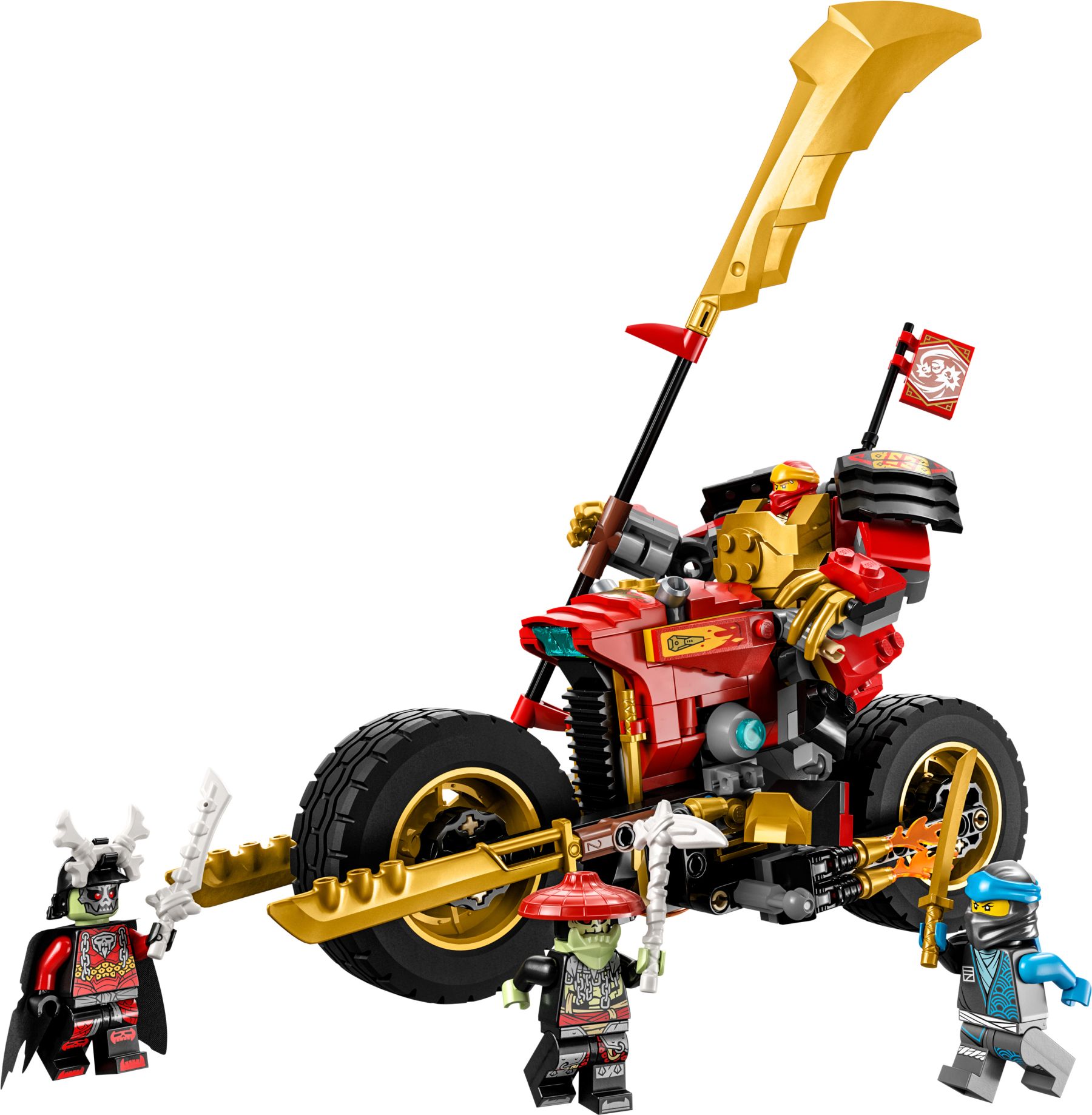 Конструктор LEGO NINJAGO Робот-вершник Кая EVO (71783)